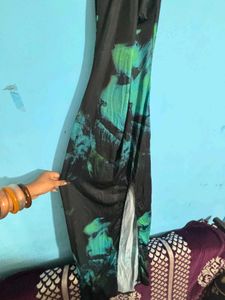 Stylish Abstract Print Maxi Dress