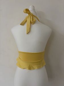 Yellow Halter Neck Bikini Top🫶🏻