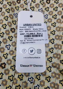 Urban United Men's Printed | Soft Satin Fin