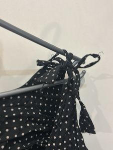 Cute Polka Dot Sleeveless Top