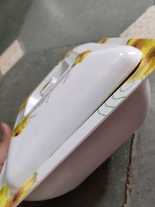 Square Sunflower Serving Trays