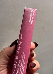 Rare Beauty Glossy Lip Balm:- Natural mauve