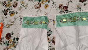 Green Embroidered Kurta