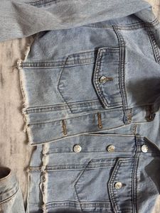 Cropped Denim Jacket