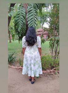 Chic Floral Print Midi Dress