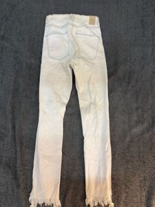 🎸🐆🪩Zara light pink ripped highwaist skinnyJeans