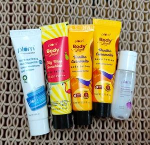 Plum Skincare Set - Lotions & Cream