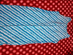 sleevless blue kurta