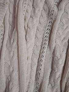 Cream Cable Knit Short Sleeve Cardigan