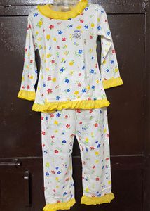 Cute Floral Pajama Set