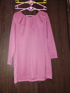 Solid Mauve (onion pink) stretchable top
