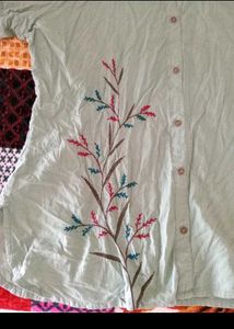 cotton shirt kurti for summer