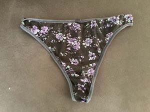 Floral Thong Panty