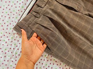 Men's Plaid pant for gents totally new