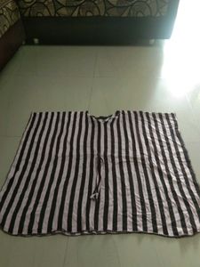 Striped Kimono Kaftan Night dress