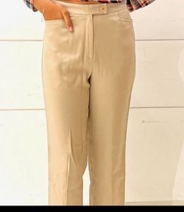 BEIGE FORMAL PANTS