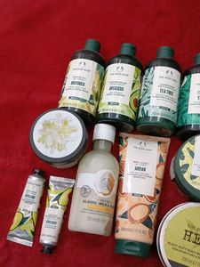 The body shop combo + freebies