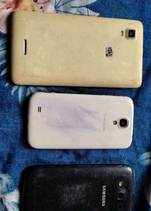 Combo Of  Used Samsung  Smartphones - For Parts
