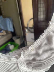 Ribbed Lace Trim Cami Top