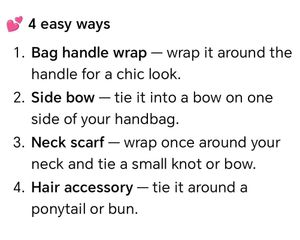 Twilly Designer Inspired Silk Scarf
