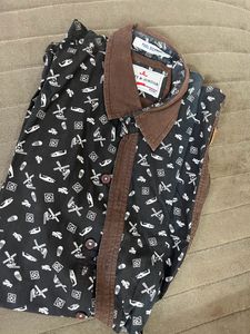 Men shirt Brown