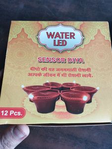 12 Piece Water Sensonr Diya New
