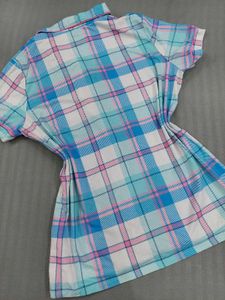 Y2K Plaid Button-Up Shirt
