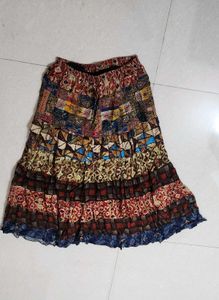 Boho printed Maxi Skirt