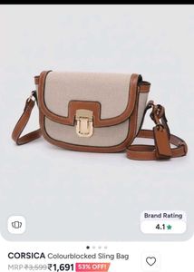 CORSICA Colourblocked Sling Bag