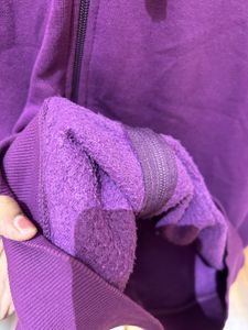Purple Sleeveless Hoodie