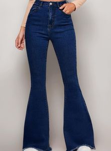 navy blue bootcut jeans