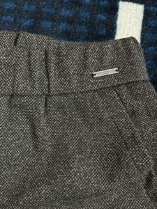 Gray Casual Pants