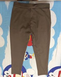 Stylish Brown Pleated Trousers