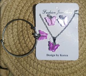 Butterfly Jewelry Set