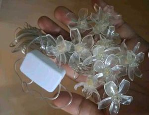 14 LED 3 Meter Warm White Silicone Blossom Flower