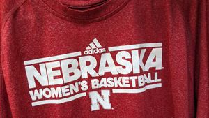Adidas Nebraska Women's Basketball Long Sleeve Tee