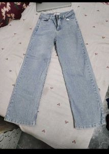 Light Wash Wide Leg Jeans