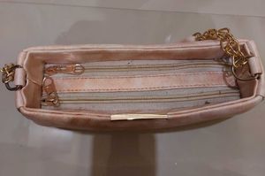 Stylish Pink Hobo Bag with Gold Chain