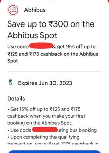 Abhibus Coupon