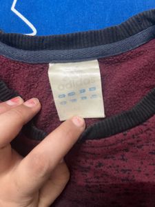 Men's Ombre Crew Neck Sweatshirt