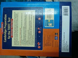 Cambridge TOEFL Prep Book