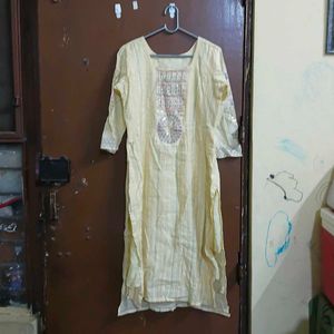 Elegant Yellow Kurta Set with Dupatta