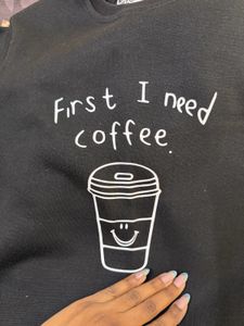 ☕ Black Coffee Lover Sweatshirt 🖤