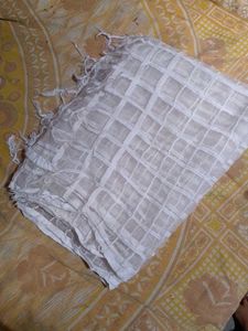 White Net Dupatta