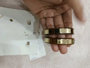 H&amp;M...Tortoise Shell Hoop Earrings