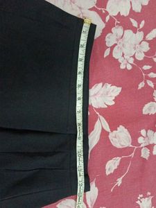 Black Pleated Mini Skirt