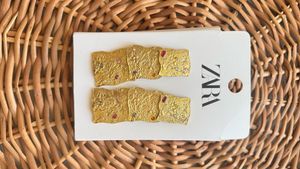 Brand New Zara Metallic Studded Earrings From NYC