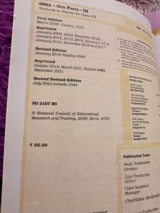 HISTORY &amp; Art 6 to 12 NCERTs for UPSC