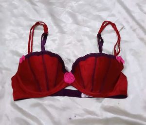 Red &amp; Purple Bra