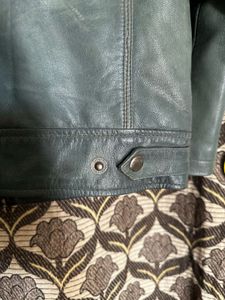Men's Green Leather Jacket